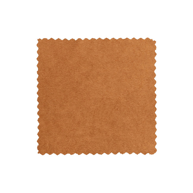Woood Lloyd 4-zits Bank Gewassen Fluweel Cinnamon
