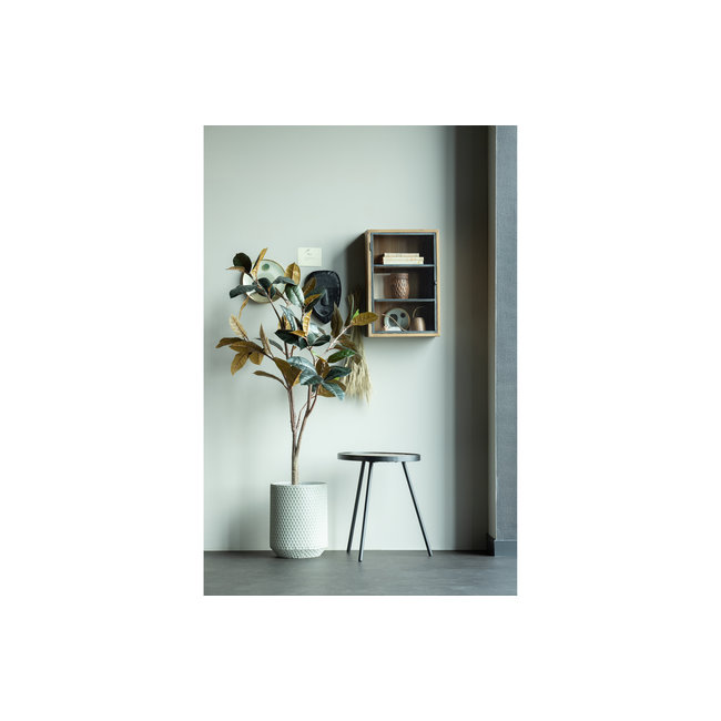 Woood Set van 3 - Lize Bijzettafels Hout/metaal