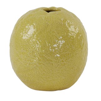 Light en Living Vaas Ø21,5x22 cm LEMON keramiek geel