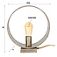 WoonStijl Tafellamp Loop / Antiek Nikkel