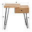 WoonStijl Sidetable / nachtkastje live edge links