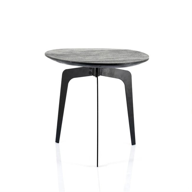 By Boo Side table Kenji - black