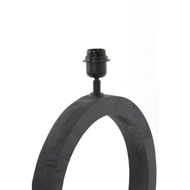 Light en Living Lampvoet 41x13x55 cm TINAR hout mat  zwart