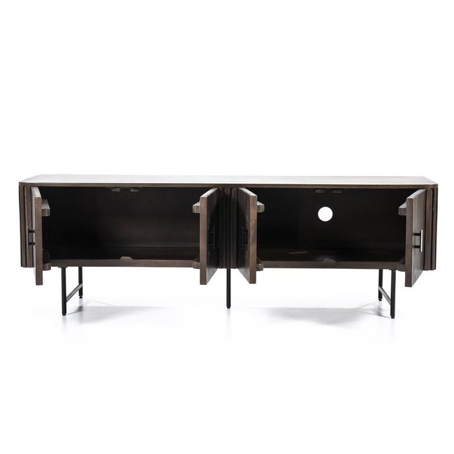 Eleonora TV meubel Remi 4-drs. - bruin