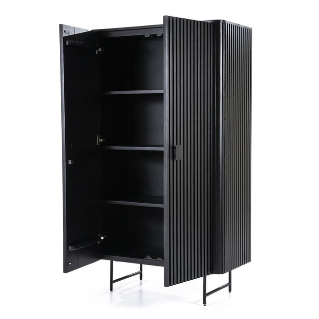 Eleonora Kabinet Remi 2-drs. - zwart