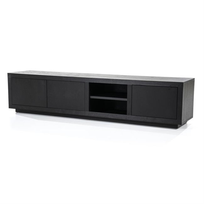 Eleonora TV meubel Helsinki 200 cm 2-drs. 1 lade - zwart