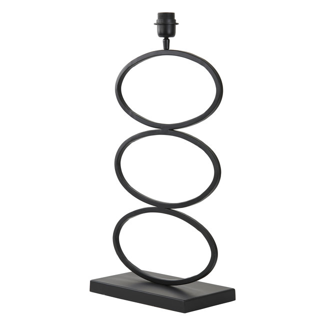 Light en Living Lampvoet STELIUS mat  zwart - 2 afmetingen