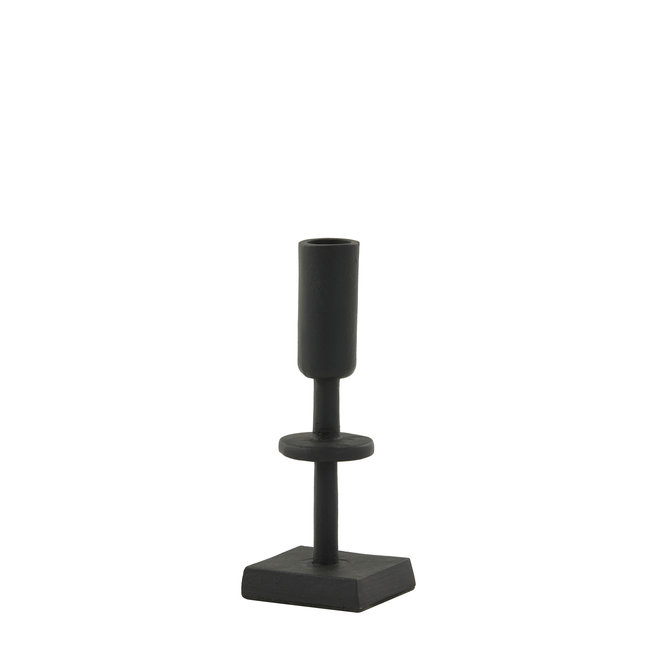 Light en Living Kandelaar 6x6x17 cm KABIRA mat zwart