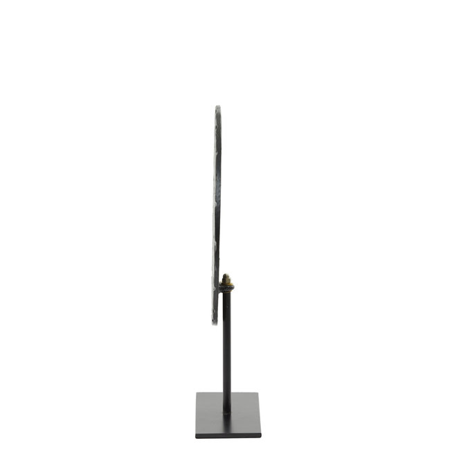 Light en Living Ornament op voet PERSEGA zwart 26 x 7,5 x 37 cm