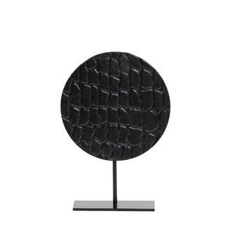 Light & Living Ornament op voet PERSEGA zwart 26 x 7,5 x 37 cm