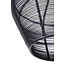 Light en Living Hanglamp 5L 100x20x122 cm ALVARO mat zwart