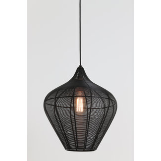 Light & Living Hanglamp ALVARO mat zwart - Diverse maten