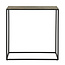 WoonStijl Haltafel iron metallic