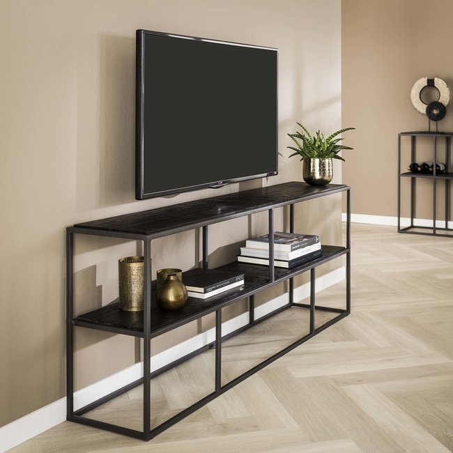 WoonStijl TV-meubel 150cm Teca black