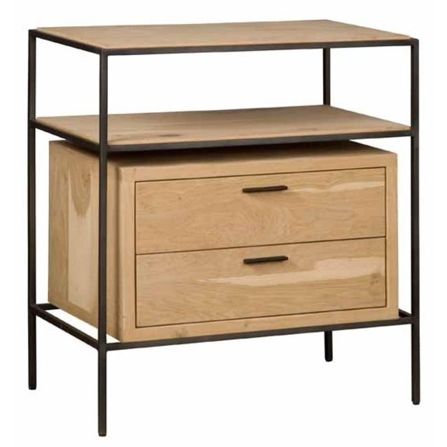 Tower Living Sidetable Pineto 2 lades + open vak