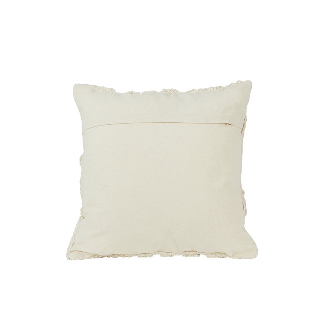 Light en Living Kussen 45x45 cm SARMI crème