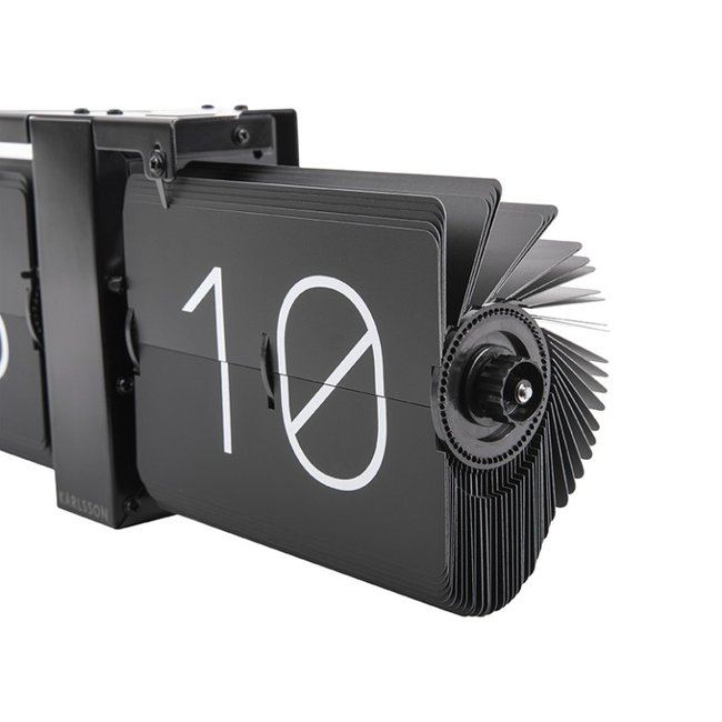 Karlsson Flip klok No Case Stand Zwart