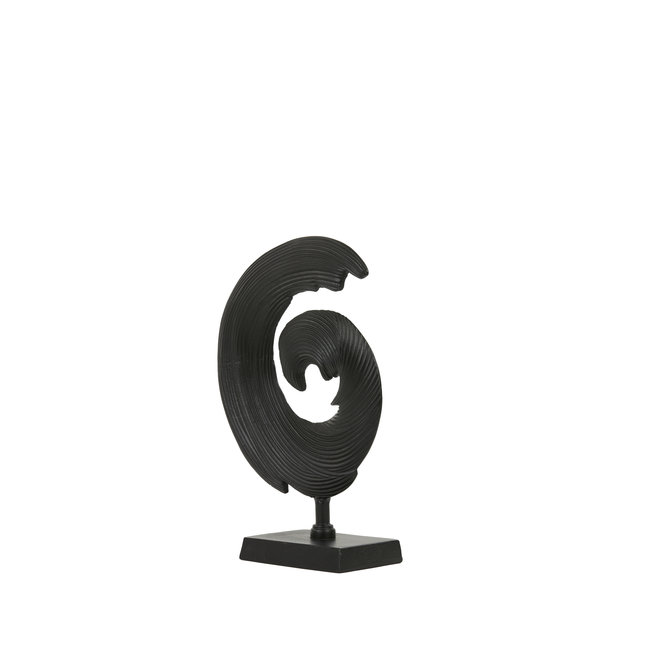 Light en Living Ornament op voet 29x10x40 cm SHWIBA  mat zwart