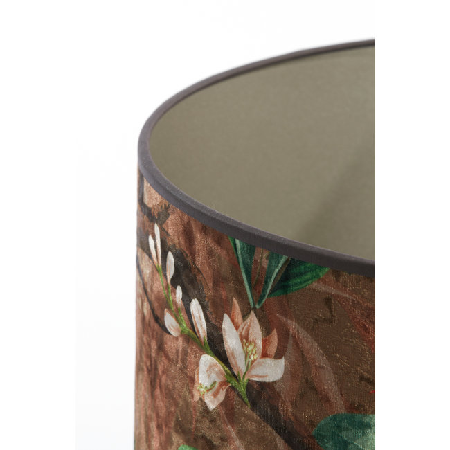 Light en Living Lampenkap cilinder PASSARO bruin - Diverse maten