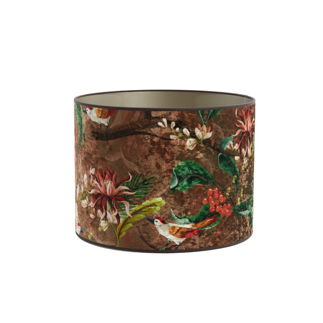 Light en Living Lampenkap cilinder PASSARO bruin - Diverse maten