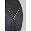 Light en Living Klok CERVINO antiek zwart - Ø 58 cm