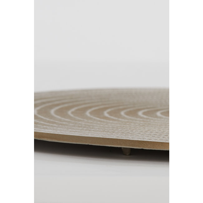 Light en Living Plateau Ø40 cm BOJANO licht goud