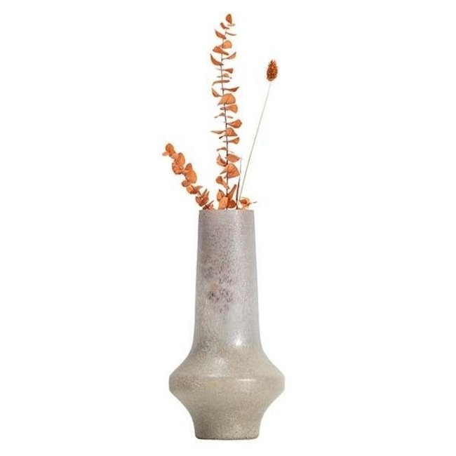 Woood Vaas Mid Century Glas  jade groen - 2 maten