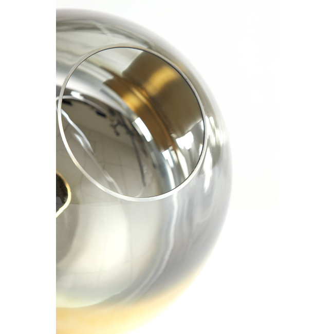 Light en Living Hanglamp 3L Ø40x160 cm MAYSON glas  goud-helder+goud