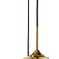 Light en Living Hanglamp 3L Ø40x160 cm MAYSON glas  goud-helder+goud