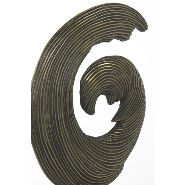 Light en Living Ornament op voet 29x10x40 cm SHWIBA  antiek brons