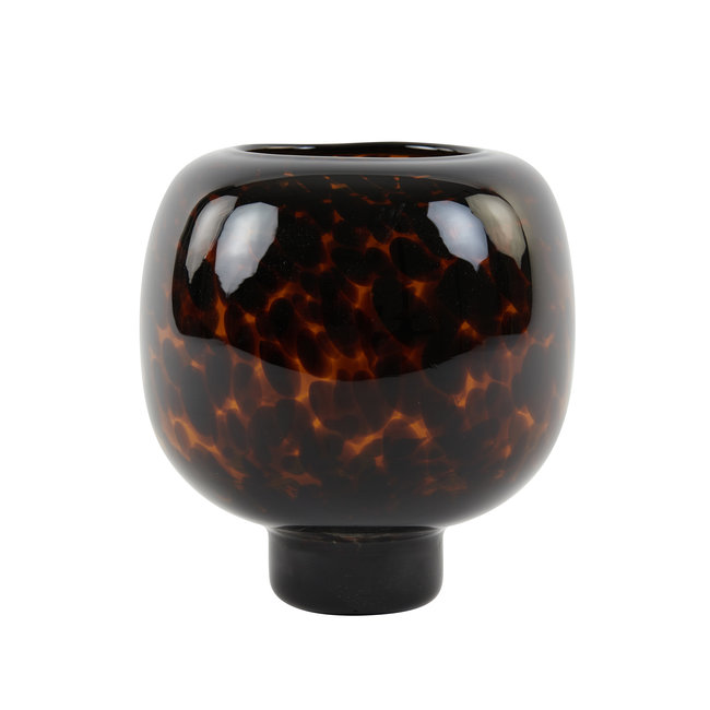 Light en Living Windlicht Ø21x21 cm ELIA glas  bruin-d.bruin