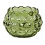 Light en Living Theelicht Ø12,5x8,5 cm HAVANA glas  groen