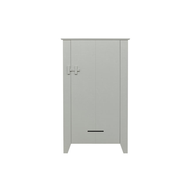 Woood Gijs Boerenkast Bezaagd Grenen Mist [fsc]