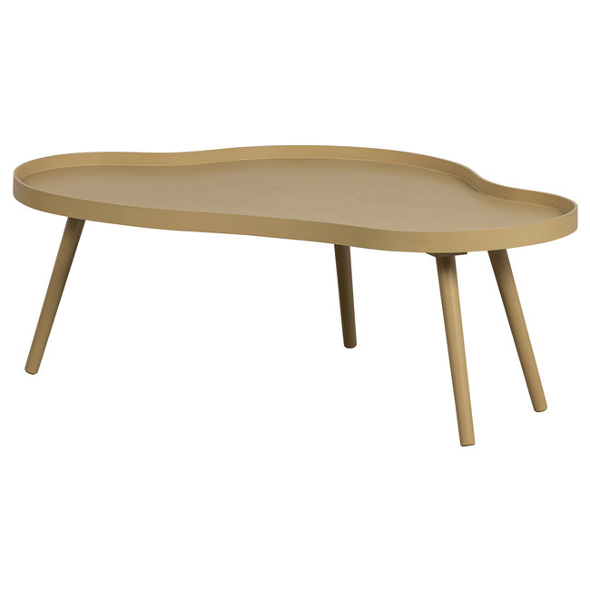 Woood Mae Bijzettafel Organisch Langwerpig Hout Alpaca