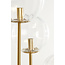 Light en Living Vloerlamp 4L 42x20x182 cm MAGDALA  glas helder+goud