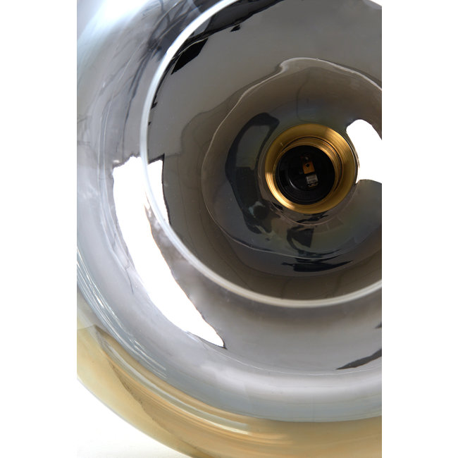 Light en Living Vloerlamp Ø42x146 cm MAYSON glas  goud-helder+goud