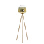 Light en Living Vloerlamp Ø42x146 cm MAYSON glas  goud-helder+goud