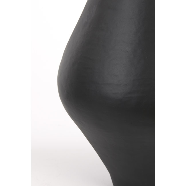 Light en Living Vaas deco YABITA mat zwart - 2 maten