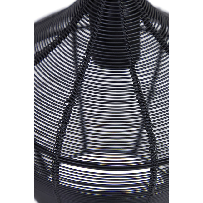 Light en Living Hanglamp 10L 120x25x29,5 cm ALVARO mat zwart