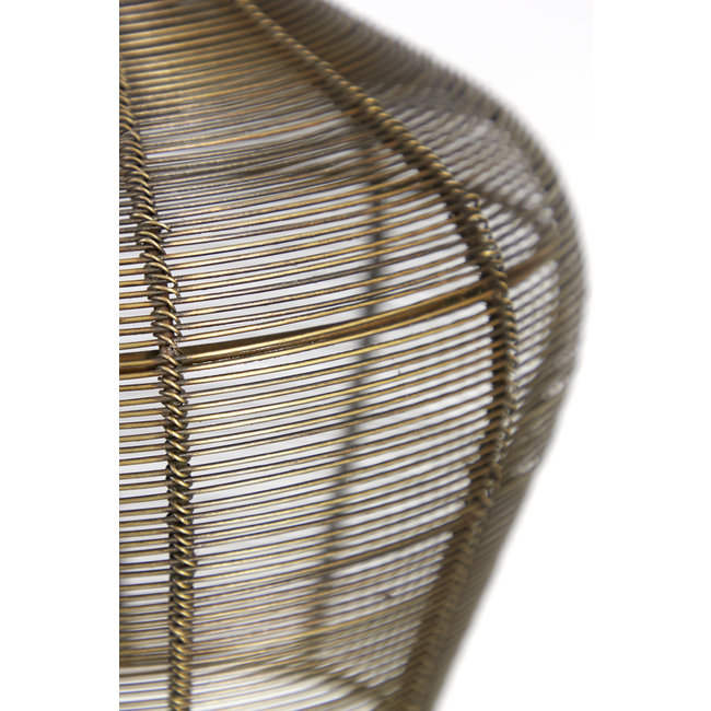 Light en Living Hanglamp 10L 120x25x29,5 cm ALVARO antiek brons