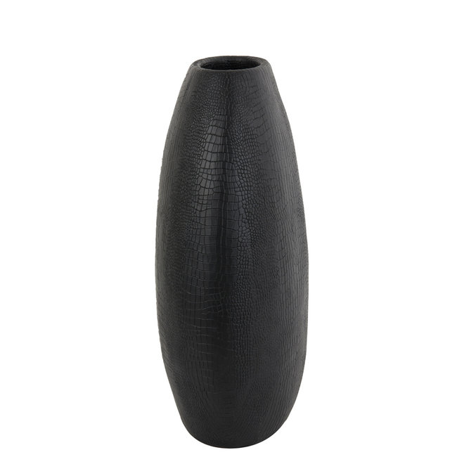 Light en Living Vaas deco 35x20,5x49,5 cm MAMBAS zwart