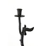 Light en Living Kandelaar 18x11,5x35 cm BIRD mat zwart