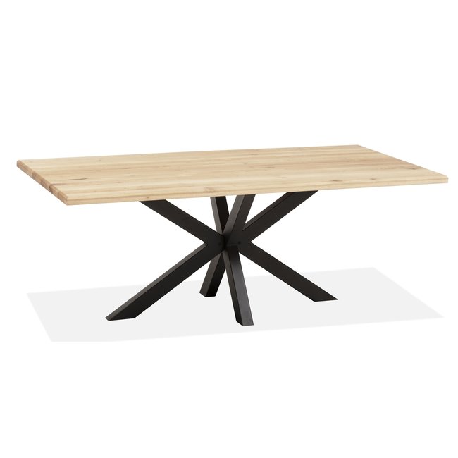 WoonMax Eettafel Glasgow eiken - vele opties en maten