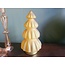 Light en Living Tafellamp LED Ø15x28 cm TREE glas mat  okergeel