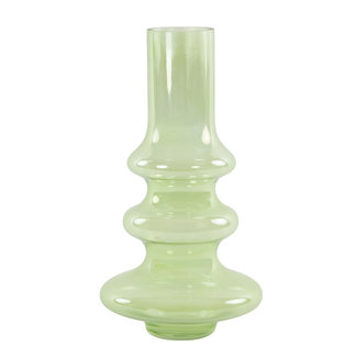 Light en Living Vaas 21.5 x 40.55 cm Niana glas olie gras groen