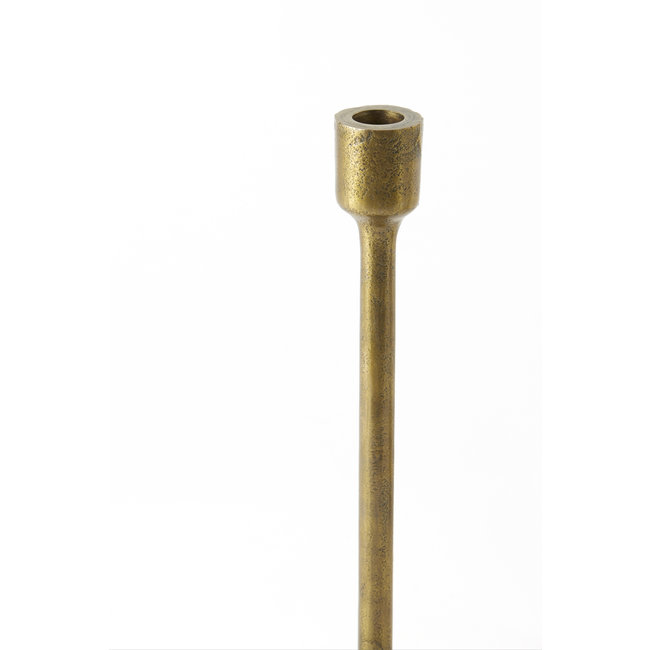 Light en Living Kandelaar Ø14x 30 Sakari - mat zwart of antiek brons