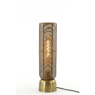 Light & Living Tafellamp Lezuza antiek brons - 2 maten