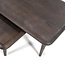 Eleonora Salontafel set Jiska 130x60 / 90x45 - bruin