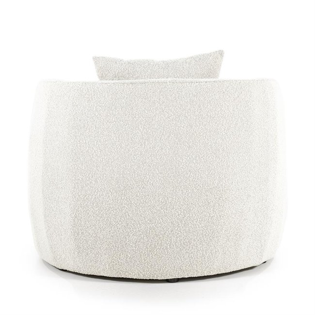 Eleonora Fauteuil Louis met kussen - beige Spark