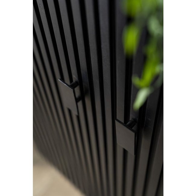 Eleonora Kabinet Remi 2-drs. - zwart